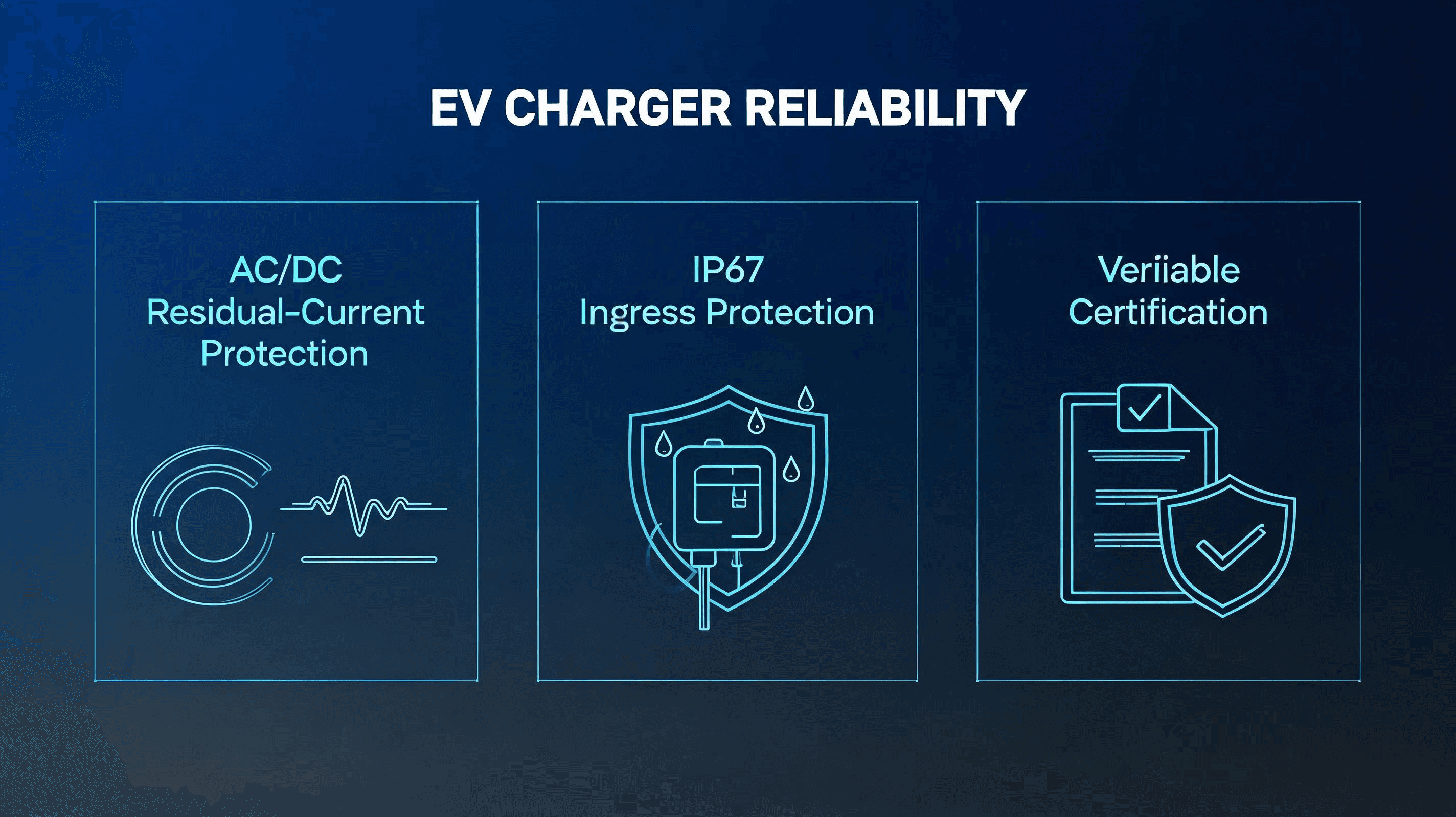 Reliability First: Type B RCD, IP67, and Why B2B Buyers Stopped Buying Cheap EV Chargers